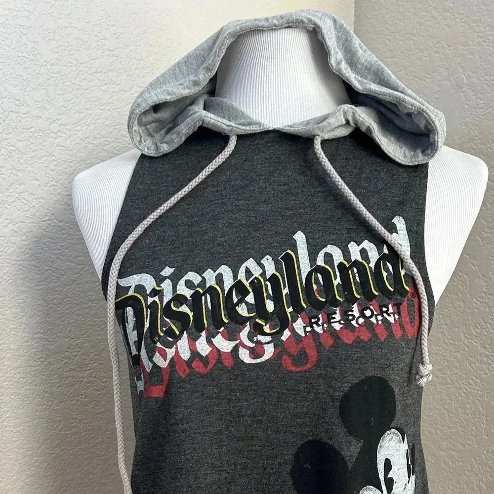Disney Parks Disneyland Sleeveless Hoodie - Picture 2 of 4